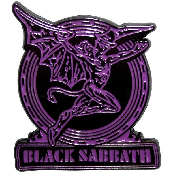Black Sabbath Daemon Pin Logo -merkki