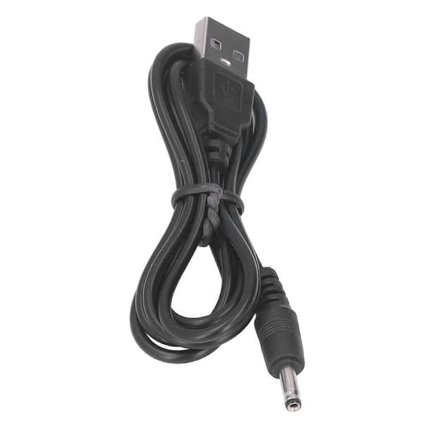 Högkvalitativ (3 stycken per förpackning) 5V DC strömkabel USB till DC 3.5mm x 1....