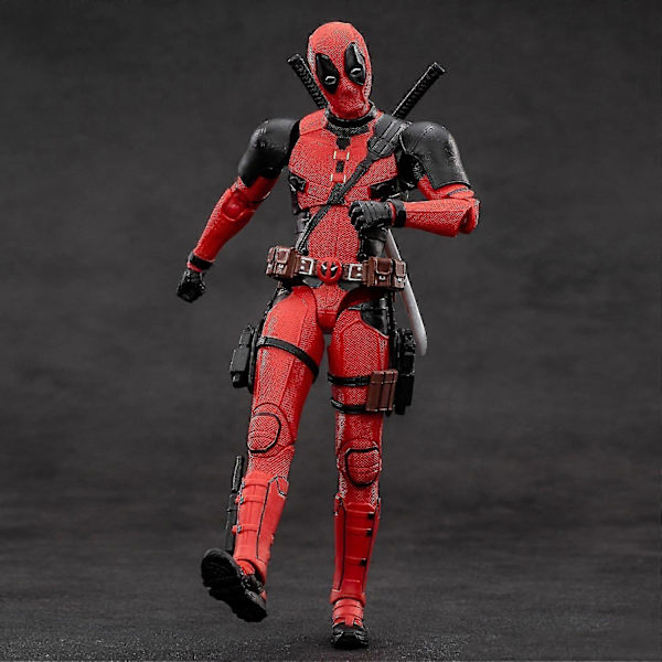 ZD Toys Deadpool & Wolverine Samleobjekter PVC-figurer Bevegelige ledd 1:10 Skala