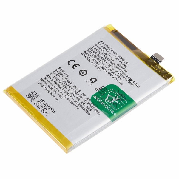 För Oppo Reno5 Z / A94 5G / A95 5G 3.87V 4000mAh Li-ion Polymer Batteri Assembly Part (Encode: BLP83