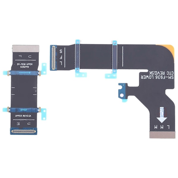 Samsung Galaxy Z Fold4 SM-F936B -puhelimelle 1 pari Spin Axis Flex -kaapeli