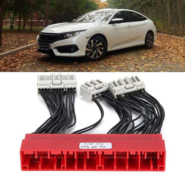 OBD Konverteringskabel for ECU, for OBD2A til OBD1 Kabel ECU Jumper Konvertering