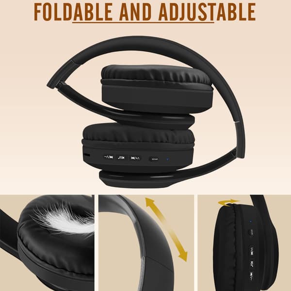 Kraftfulde Bluetooth-hovedtelefoner