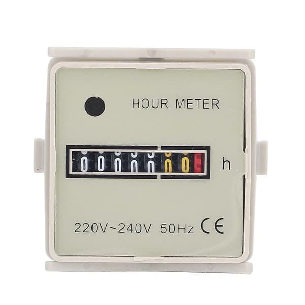 Højkvalitets beige elektronisk industriel timer (arbejdsspænding AC 220-...