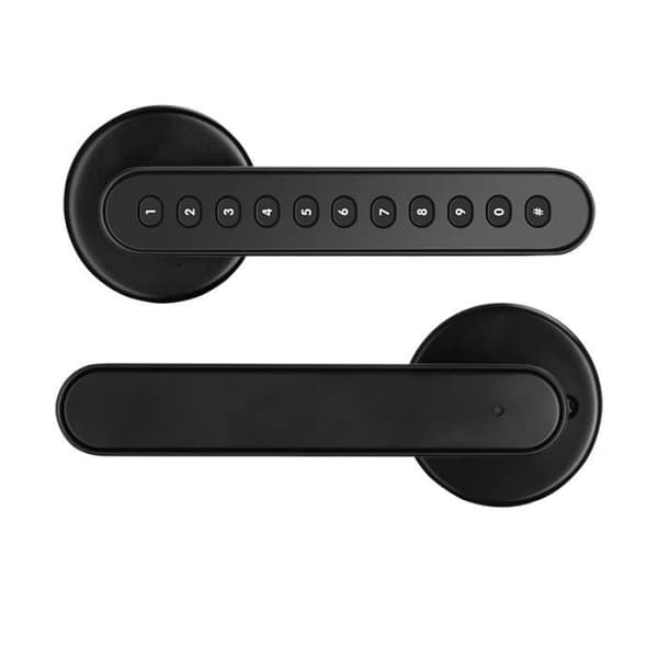 Digital elektronisk lås - YYV - Mortise - Biometrisk - Sort - Holdbarhed og langvarig ydeevne