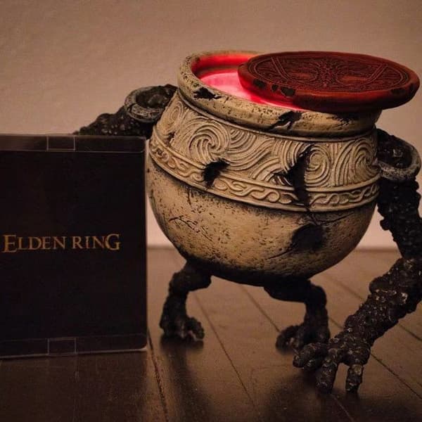 Statuer med innebygde LED-lys