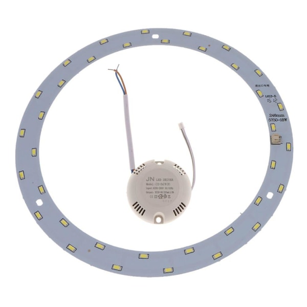 LED-modulbrett Taklampe Erstatningslampe 220v Hvit-18w