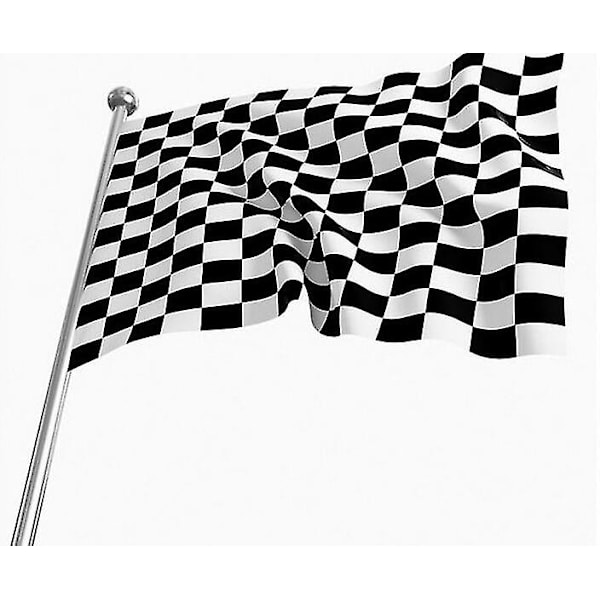 90x150cm Motorcykel Rutig Flagg Racing Signal Flaggor Banner Polyester Race Vimpelflaggor Och Bann