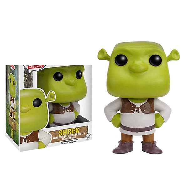 Shrek-dekorasjoner til skrivebordet