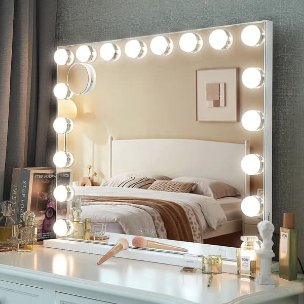 Led Hollywood Makeup Spejl Lys Spejl Dæmpbar Led Pærer