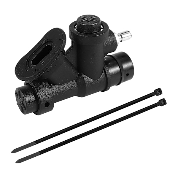 Universal BCD Power Inflator for Dykking med Standardtilkobling og 45 Graders Vinklet Munnstykke for Dykking BCD