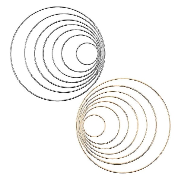 Metallringer for drømmefangere