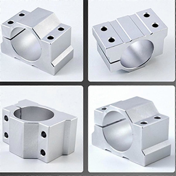 65mm CNC Spindle Motor Fäste, Spindle Motorfäste med 4 skruvar, för CNC-fräsning
