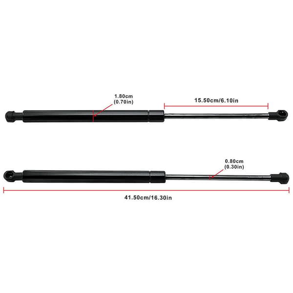 2 st Front Hood Lift Support Gasfjädrar 51237060550 För 3series E90 E91 E92 E93 2006-2013