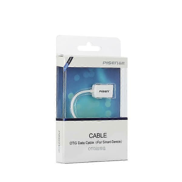 Pisen OTG -datakaapeli Android U -levyliitäntäadapteri Micro-USB