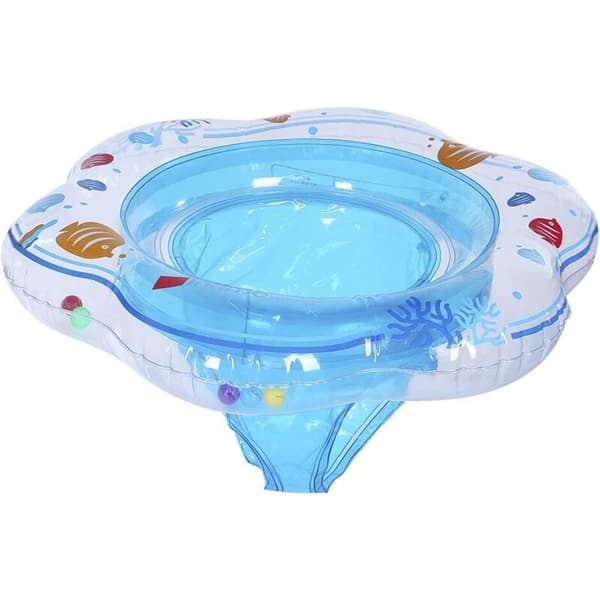 Baby Float Svømmering Baby Oppustelig Sæde Poollegetøj (Blå)