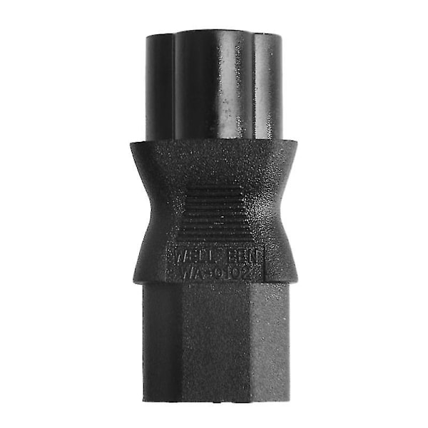 IEC 320 3-polet C13 Hun til C6 Han Cloverleaf Stik AC Strømadapter Konverter