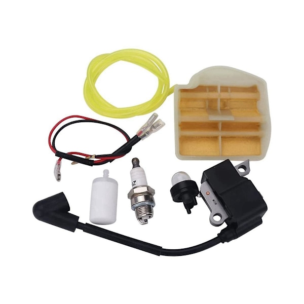 Tändspole Luftfilter Kit för 445 450 Jonsered 2245 2250 Motorsåg