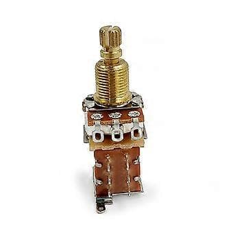 1 st Gitarr Push/Push Potentiometer Kort Axel Push Push Potentiometer Elgitarr Pot A500K fo