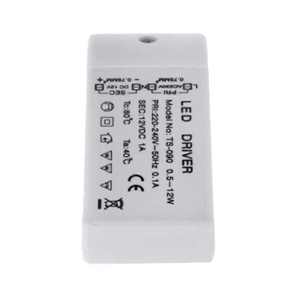 LED-driver 12W 18W LED-strømsdriver LED-driver konstant strømforsyning