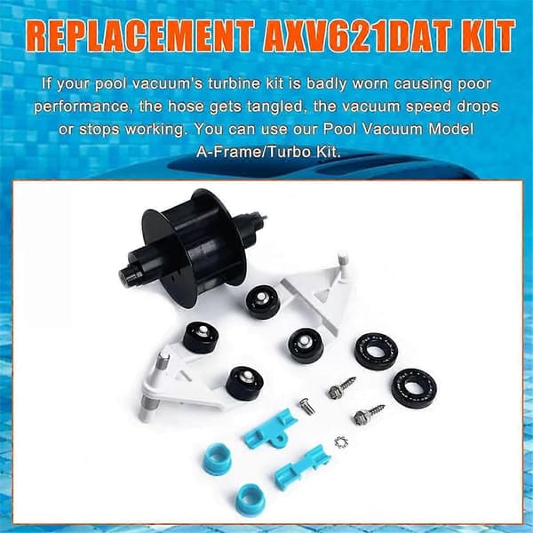 AXV621DAT Poolrens Dele til Hayward, Pool Vac A-Frame/Turbinesæt