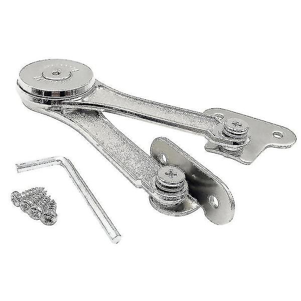 2 stk. Heavy Duty Lågstøttehængsler Blødt Lukning Foldbar Låg Stay Hængsel Hold Låg Hængsel Åben Til Skab