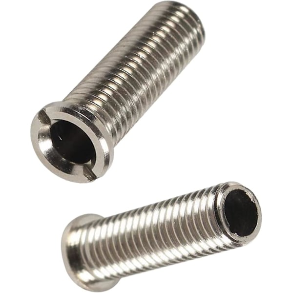 2-pack Sänkbäckenfästtillbehör Sänkbäckenkorgsskruvar 45 mm Avloppsersättning Sänkbäckenkorgssilsskruvar