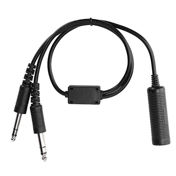 Helikopterhodetelefonadapterkabel for generell luftfart U 174