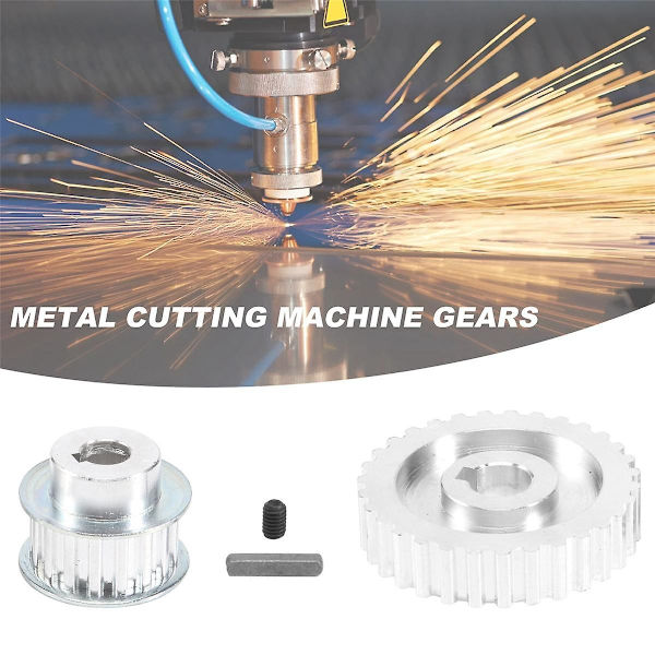 2 st metall synkrona remskivor kugghjulsmotor remdrift hjul kugghjul S/N CJ0618 mini svarv kugghjul, metallskärningsmaskin kugghjul