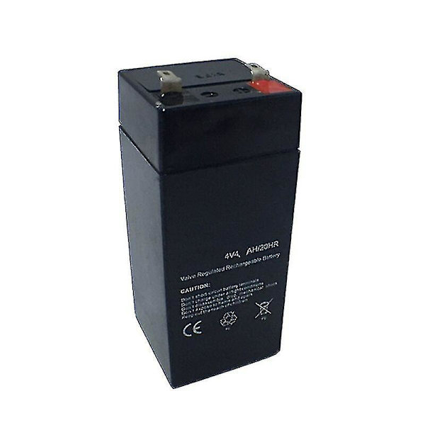 4V 4Ah Lagringsbatteri Bly-syre Batteri Egnet For Elektronisk Vektskala Lekebil For Barn Forseglet