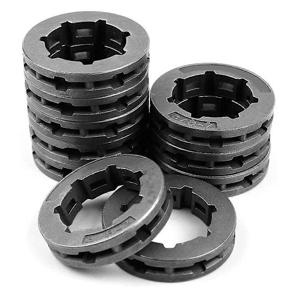 10 kpl 3/8 tuuman 7T 22 mm ketjukäyttöinen vanteen ratas HUSQVARNA 266 268 272 280 285 288 355 362 372XP -moottorisahoihin