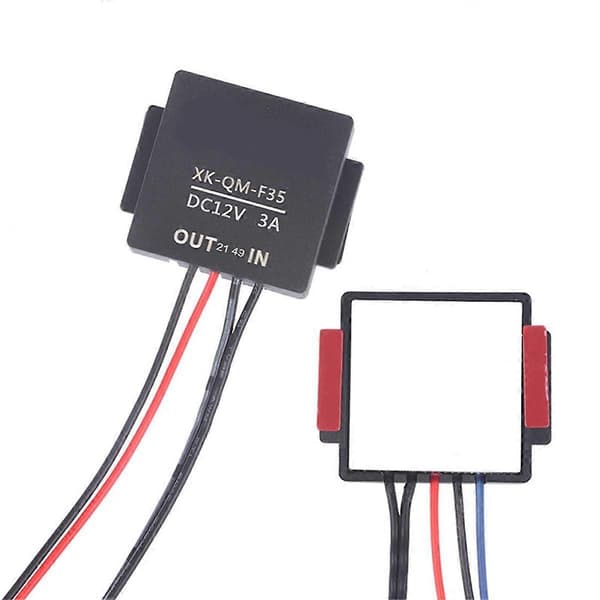 1 stk 5-12V Baderomsspeilbryter Berøringsbryter Sensor for LED Lys Speil Frontlys