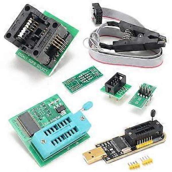 CH341A Programmerare med Statusindikator för EEPROM Flash BIOS USB-Programmering