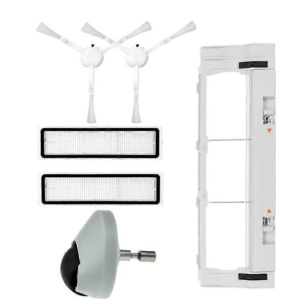 För Xiaomi Dreame D9 D9 Max Tillbehör Reservdelar Robotdammsugare Ersättningsborste Skydd Fil