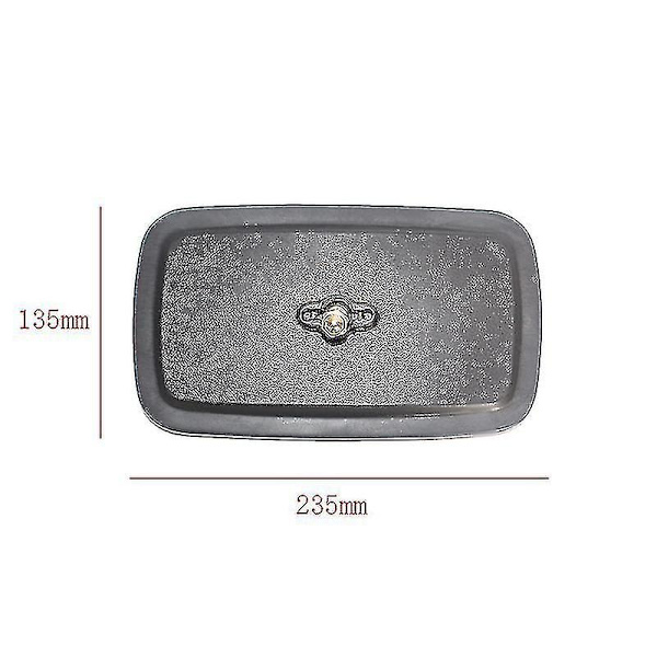 Bakspejl til gaffeltrucks, gaffeltrucks eksternt spejl - Lastbilsidespejl - Til lastbil, gravemaskine, traktor, byggemaskiner 23,5 cm x 13,5 cm