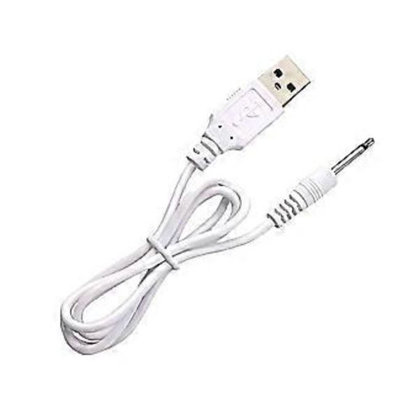 2 stk. erstatnings DC-ladekabel | USB-laderledning - 2,5 mm