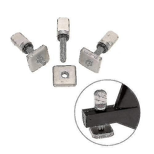 3 Surfboard Longboard Sliding Fin Screw & Fin Plate Replacement Kit För Stand Up Paddle Body Board Ha