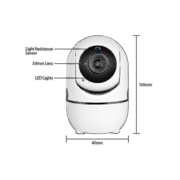 Extra babykamera för Hb65 och Hb248 - Ej kompatibel med Hb66 Hb32 videobabyvakt