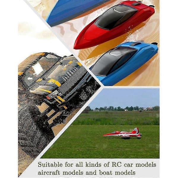 RC Fly Switch, 18AWG Stort Strømskifte med XT60 Stik, Kraftig On/Off Switch til RC Model Fly jn