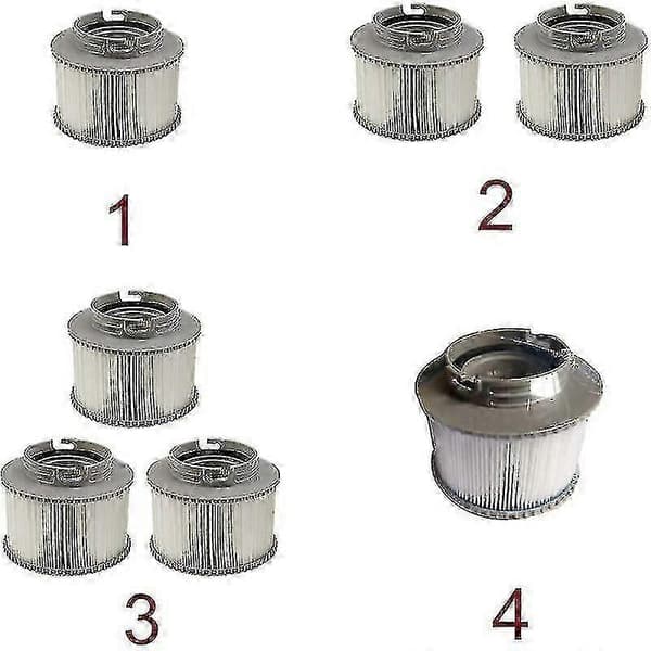 3 stk. filterpatroner til, udskiftningsfilter til swimmingpoolfilter