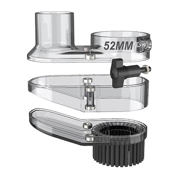 CNC ABS Dammtäta Skor för CNC-maskiner, 52mm Diameter, Lämplig för De Flesta 300W-500W, CNC Gravyr