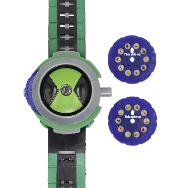 Ben 10 klockleksaker Ben 10 Omnitrix Ben Ten leksaker Alien Force Ultimatrix barn pojkar projektor klockleksak nyårsgåvor