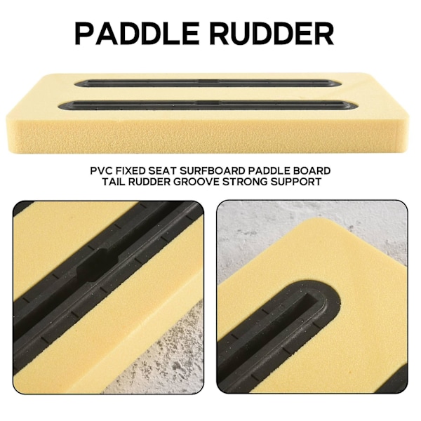 Hydrofoil Rail Box Foil Box Pvc Foam Hydrofoil Box (Svart)