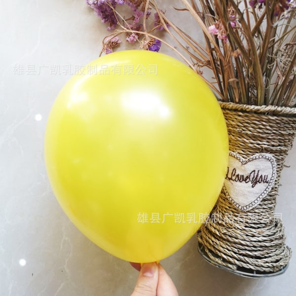 200 pärlemorskimrande förtjockade ballonger 10-tums runda dekorativa ballonger