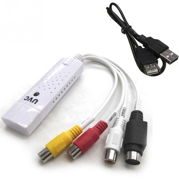 USB 2.0 Video Capture Adapter DC60 – digitaliser VHS til computer eller DVD