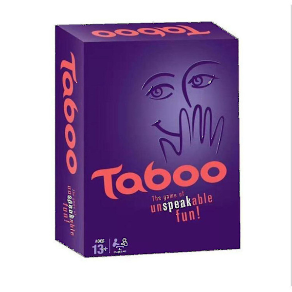 Taboo Game Classic Hourglass Timing Familjespel WHBYV