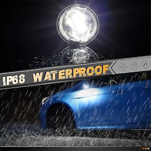 Bakspegellampa med LED-logotyp för Ford Edge Ranger Fusion Explorer Expedition Flex Taurus X