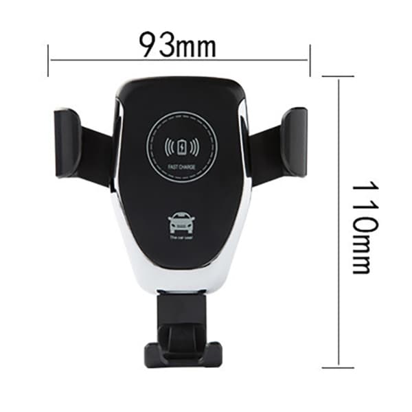 Trådløs Qi-oplader til bil - 18W effekt