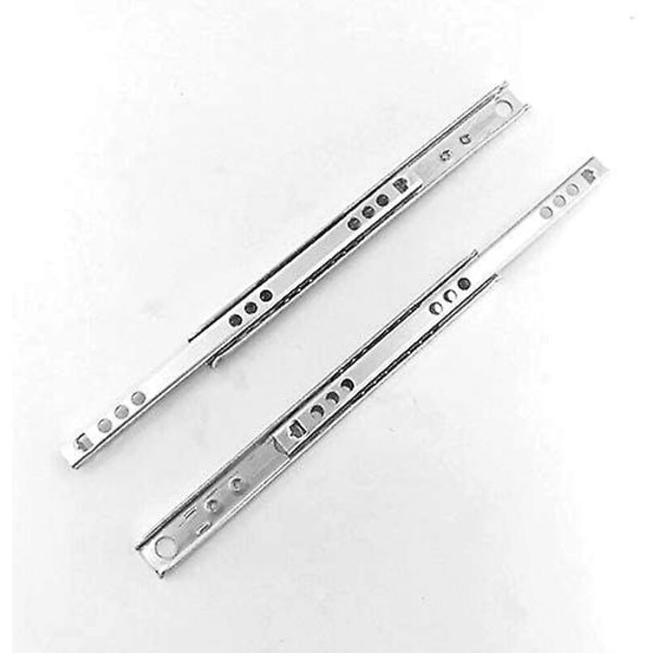 Par Metallkulelager Skuffeskinner For Møbler Skuffedyp 342mm