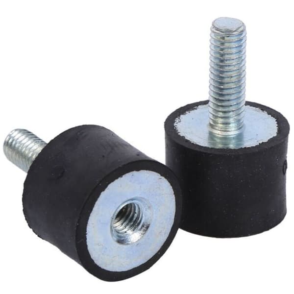 4x gummidempere Anti vibrasjon Silentblock spoler M6